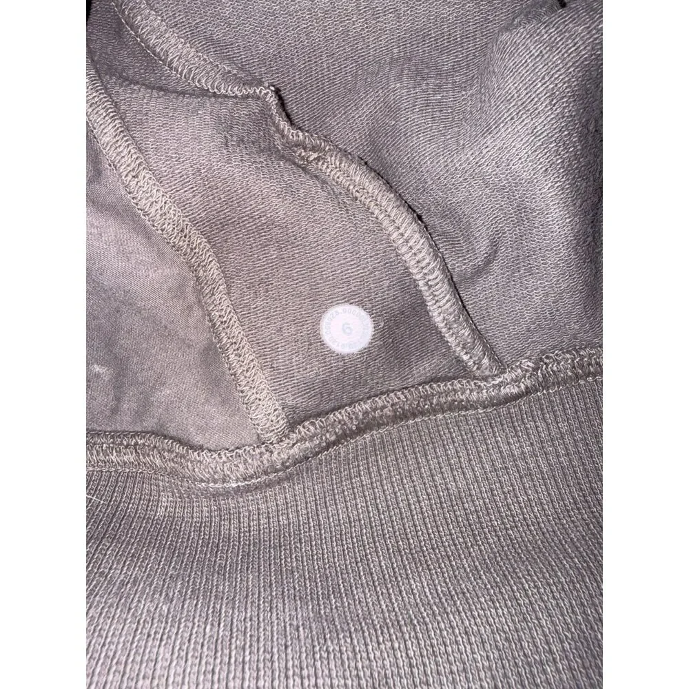 Lululemon Scuba Crew in Washed Lunar Rock